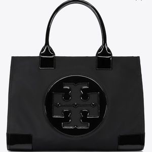 Tory Burch Large Ella Tote (Black) 🌸